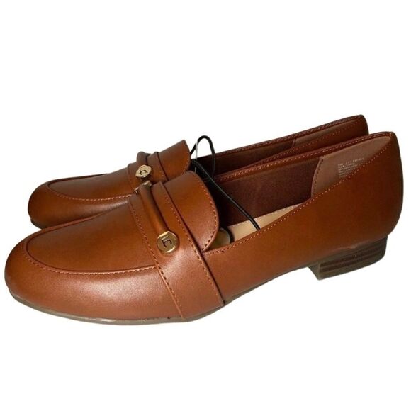 Liz Claiborne Lo Trish Loafers in Cognac Women’s 6 - Picture 3 of 9